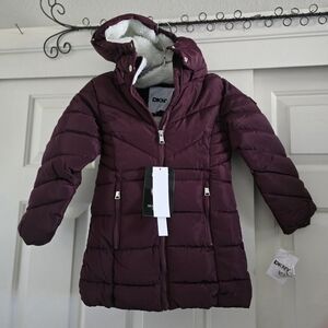 DKNY Kids Puffer Jacket - Purple
